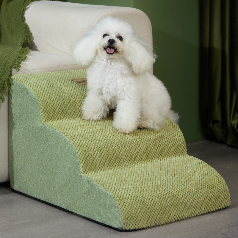 Gentle Years Cushioned Pet Stairs