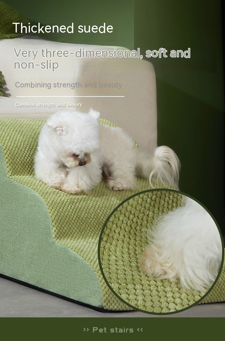 Gentle Years Cushioned Pet Stairs