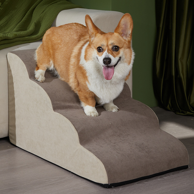 Gentle Years Cushioned Pet Stairs