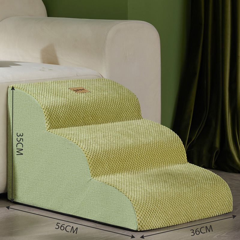 Gentle Years Cushioned Pet Stairs